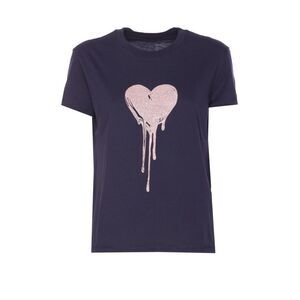 Zadig&Voltaire Women Walk Hc Flowing Heart Strass T-Shirt